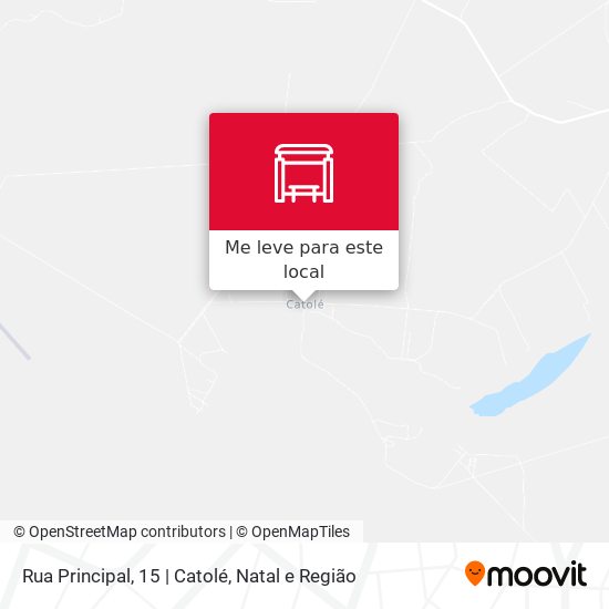 Rua Principal, 15 | Catolé mapa