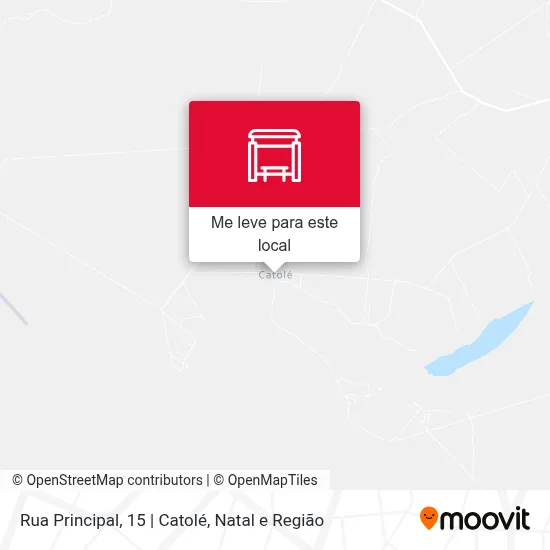 Rua Principal, 15 | Catolé mapa