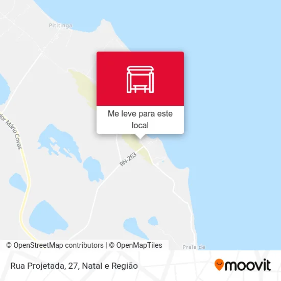 Rua Projetada, 27 mapa