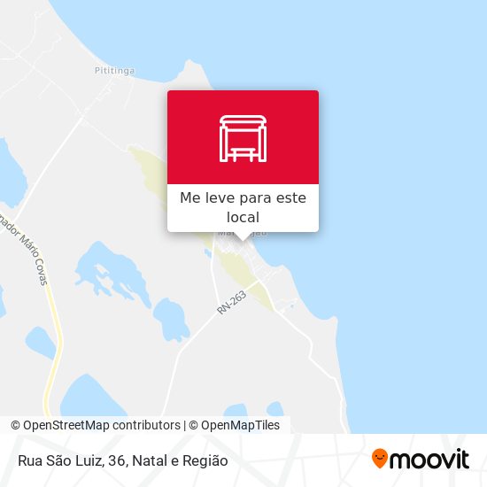 Rua São Luiz, 36 mapa