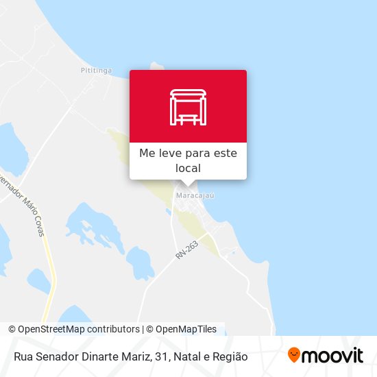 Rua Senador Dinarte Mariz, 31 mapa