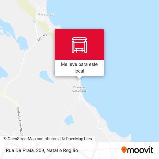 Rua Da Praia, 209 mapa