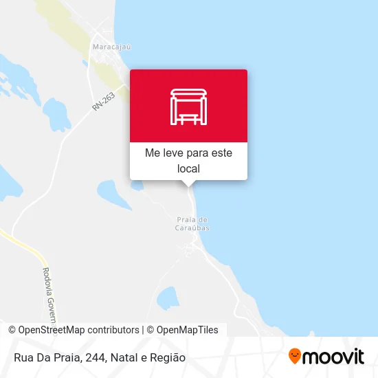 Rua Da Praia, 244 mapa