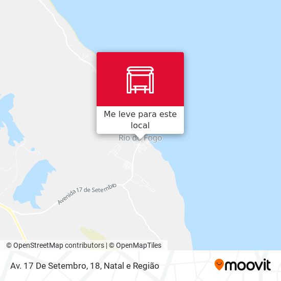 Av. 17 De Setembro, 18 mapa