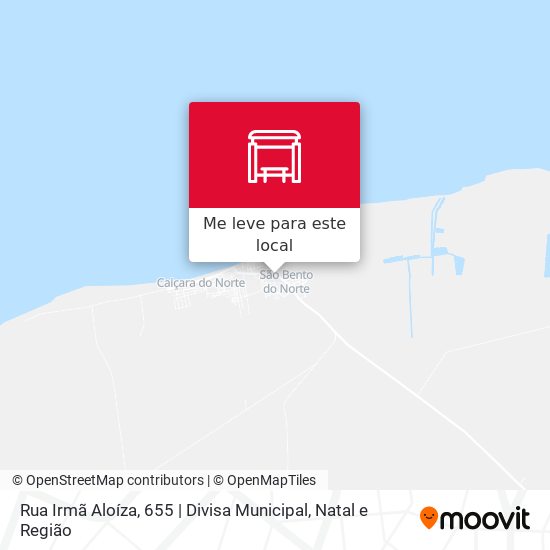 Rua Irmã Aloíza, 655 | Divisa Municipal mapa