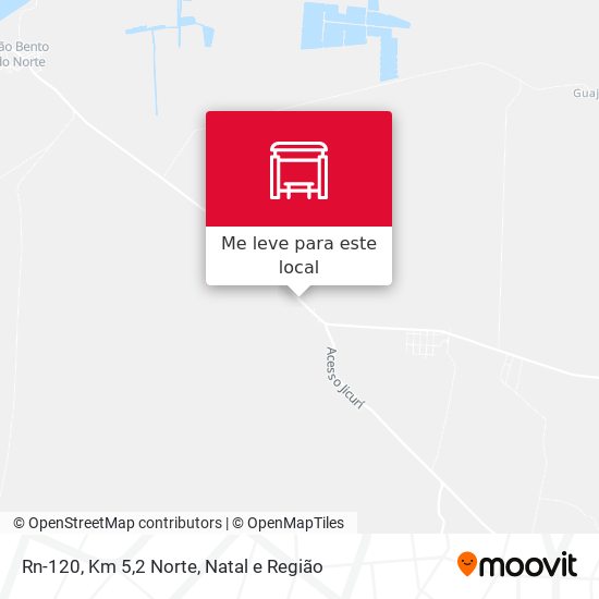 Rn-120, Km 5,2 Norte mapa