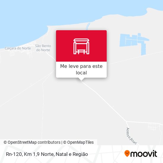 Rn-120, Km 1,9 Norte mapa