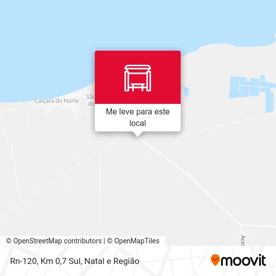 Rn-120, Km 0,7 Sul mapa