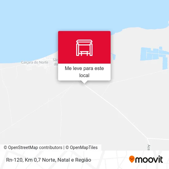 Rn-120, Km 0,7 Norte mapa