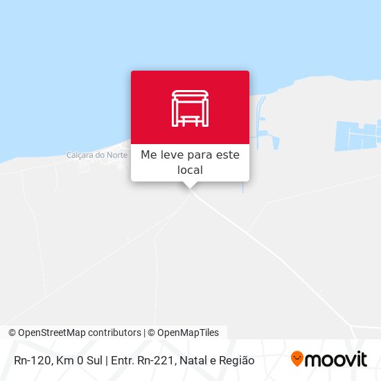 Rn-120, Km 0 Sul | Entr. Rn-221 mapa