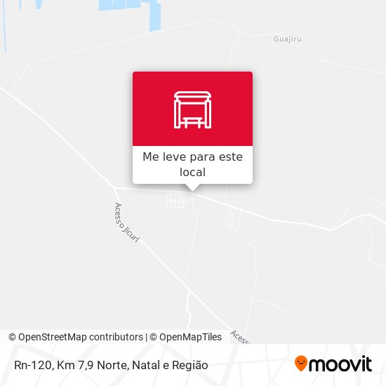 Rn-120, Km 7,9 Norte mapa