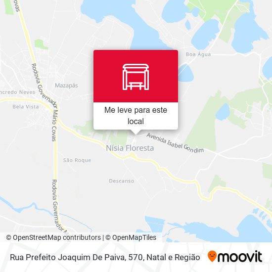 Rua Prefeito Joaquim De Paiva, 570 mapa
