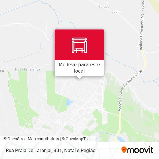 Rua Praia De Laranjal, 801 mapa