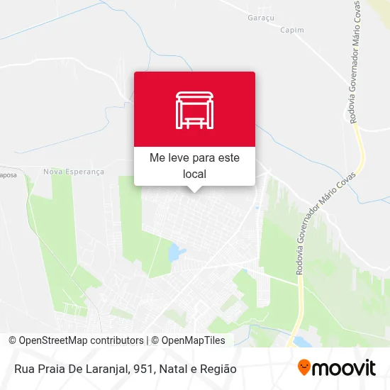 Rua Praia De Laranjal, 951 mapa