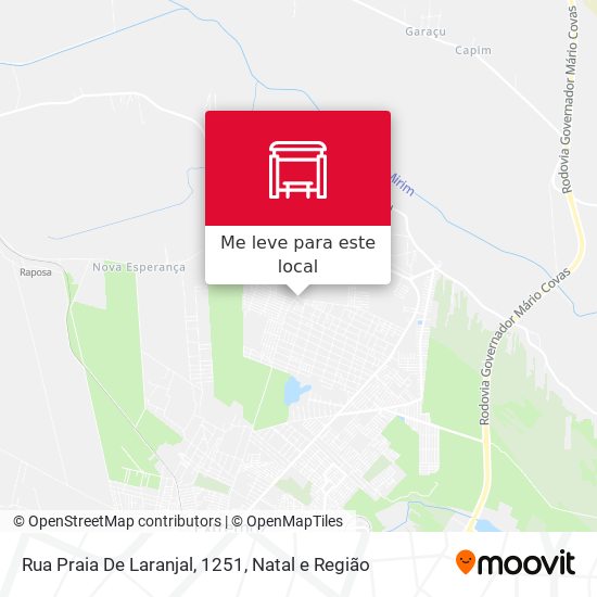 Rua Praia De Laranjal, 1251 mapa