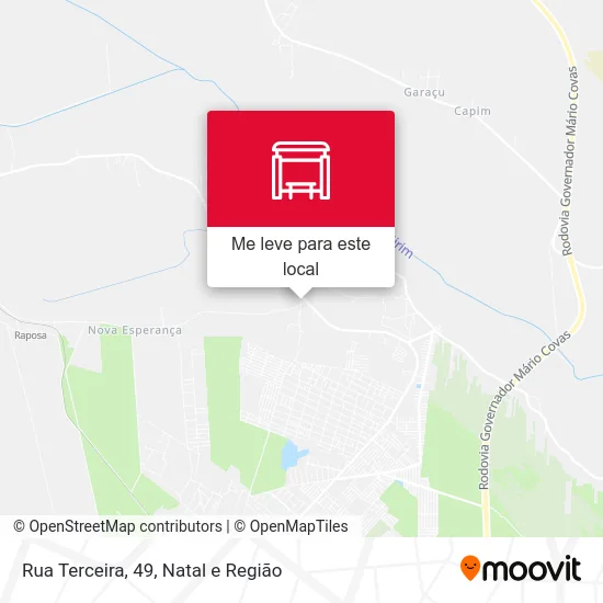 Rua Terceira, 49 mapa