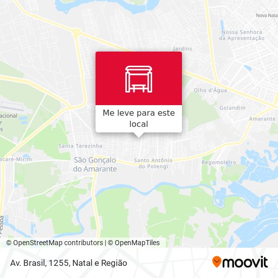 Av. Brasil, 1255 mapa