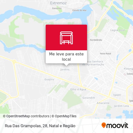 Rua Das Grampolas, 28 mapa