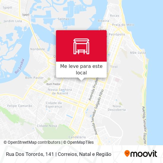 Rua Dos Tororós, 141 | Correios mapa