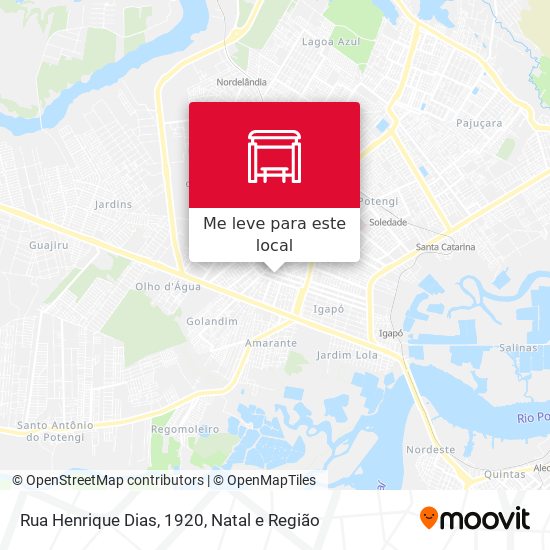 Rua Henrique Dias, 1920 mapa
