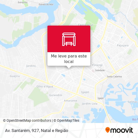 Av. Santarém, 927 mapa