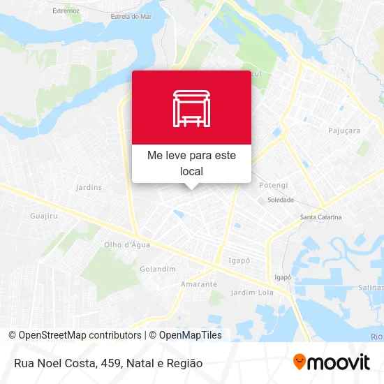 Rua Noel Costa, 459 mapa