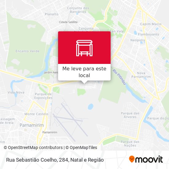 Rua Sebastião Coelho, 284 mapa