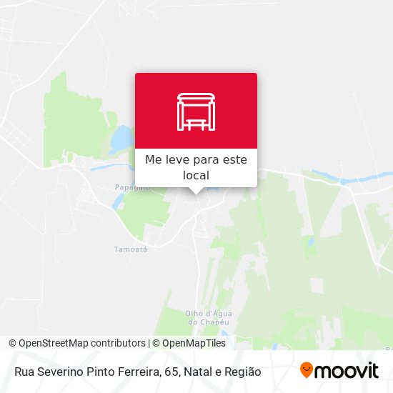 Rua Severino Pinto Ferreira, 65 mapa