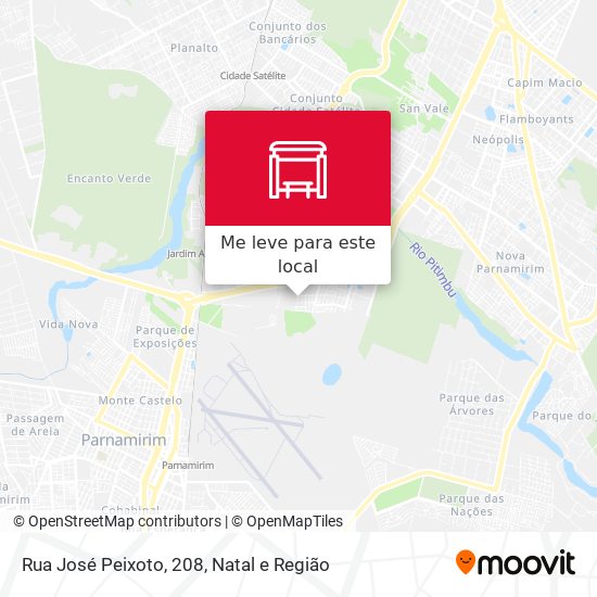 Rua José Peixoto, 208 mapa