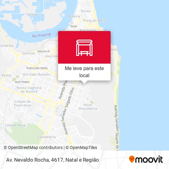 Av. Nevaldo Rocha, 4617 mapa