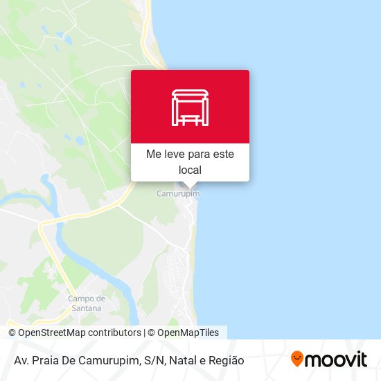 Av. Praia De Camurupim, S/N mapa