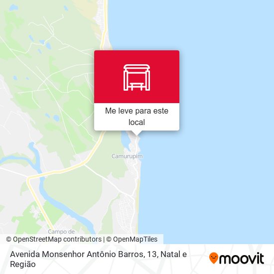 Avenida Monsenhor Antônio Barros, 13 mapa