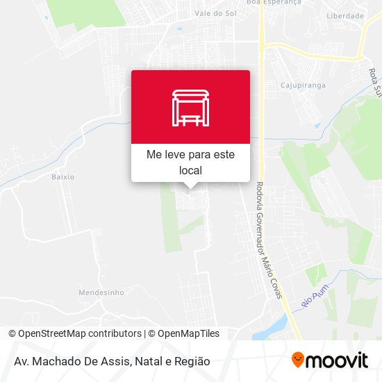 Av. Machado De Assis mapa