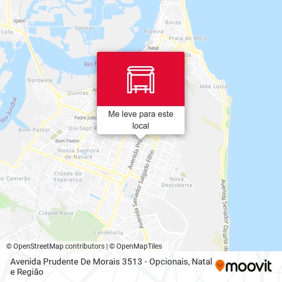 Avenida Prudente De Morais 3513 - Opcionais mapa