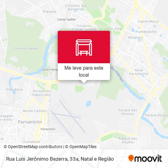Rua Luís Jerônimo Bezerra, 33a mapa