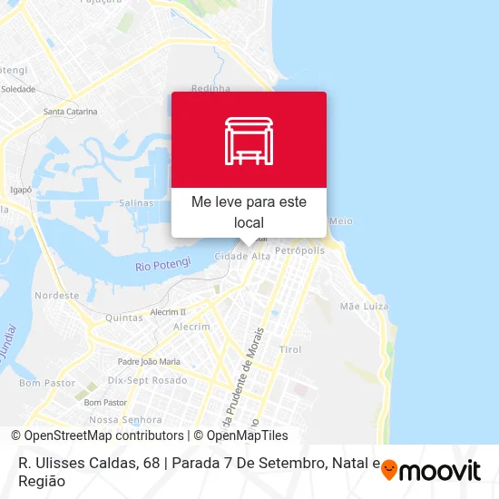 R. Ulisses Caldas, 68 | Parada 7 De Setembro mapa