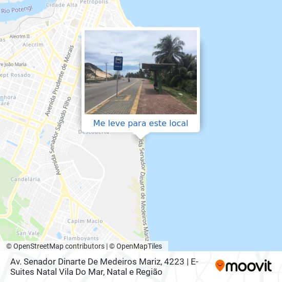 Av. Senador Dinarte De Medeiros Mariz, 4223 | E-Suites Natal Vila Do Mar mapa