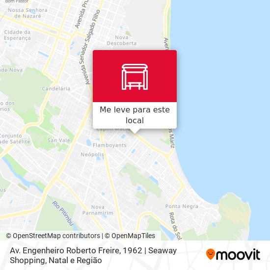 Av. Engenheiro Roberto Freire, 1962 | Seaway Shopping mapa