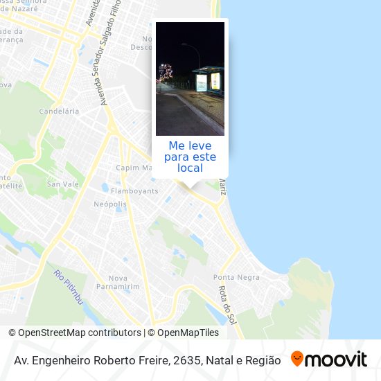Av. Engenheiro Roberto Freire, 2635 mapa