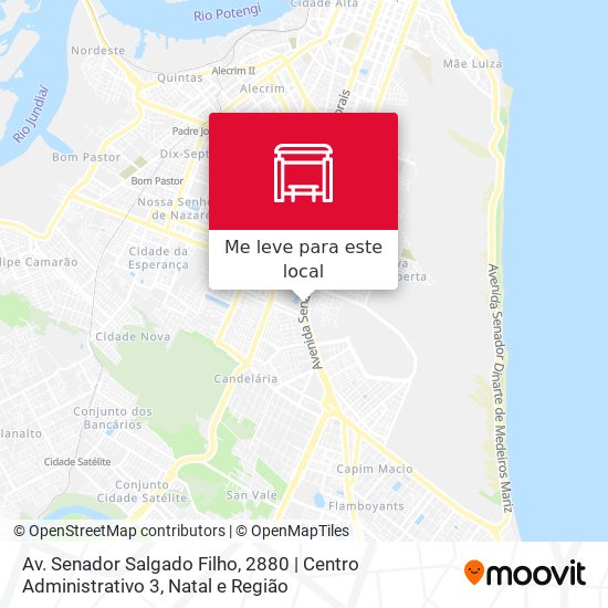 Av. Senador Salgado Filho, 2880 | Centro Administrativo 3 mapa