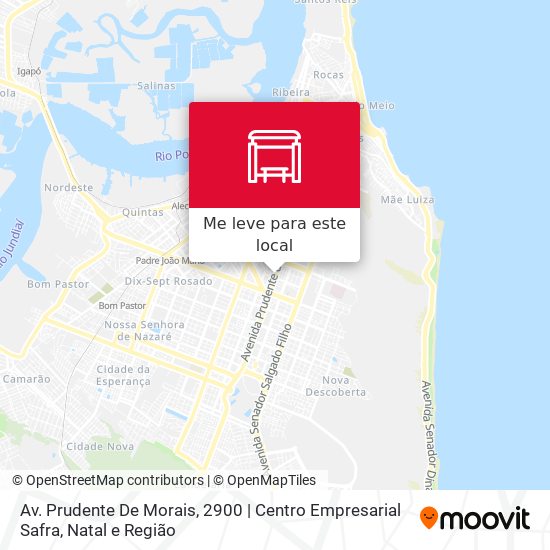 Av. Prudente De Morais, 2900 | Centro Empresarial Safra mapa