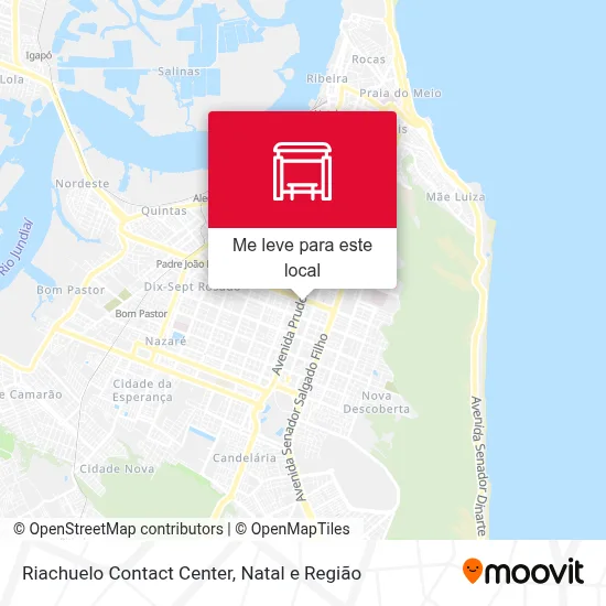 Riachuelo Contact Center mapa