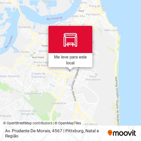 Av. Prudente De Morais, 4567 | Pittsburg mapa