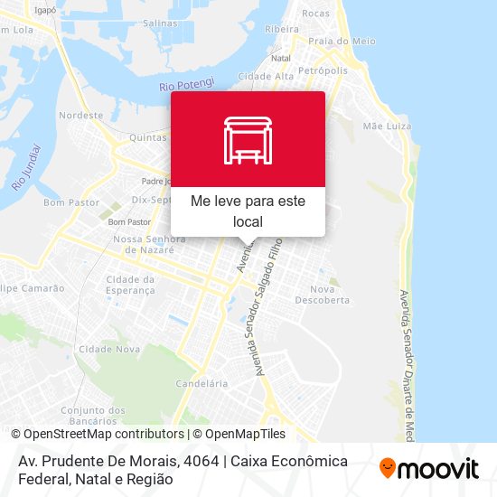 Av. Prudente De Morais, 4064 | Caixa Econômica Federal mapa