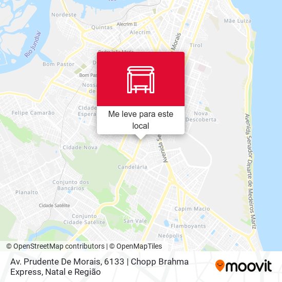 Av. Prudente De Morais, 6133 | Chopp Brahma Express mapa