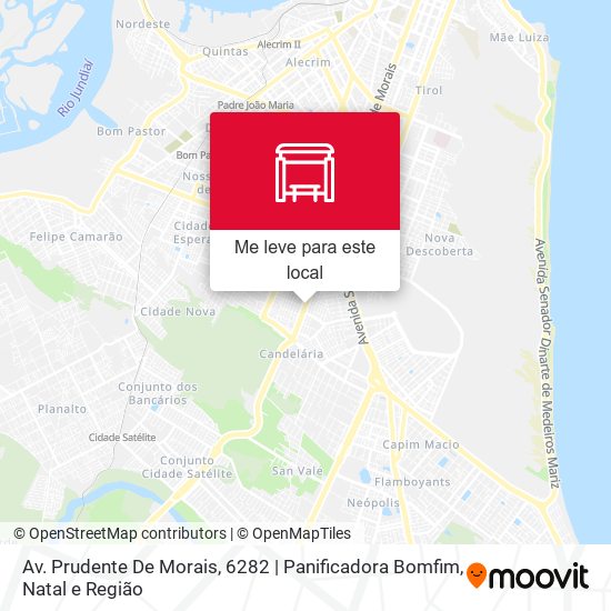 Av. Prudente De Morais, 6282 | Panificadora Bomfim mapa