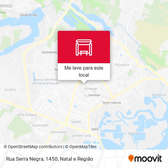 Rua Serra Negra, 1450 mapa