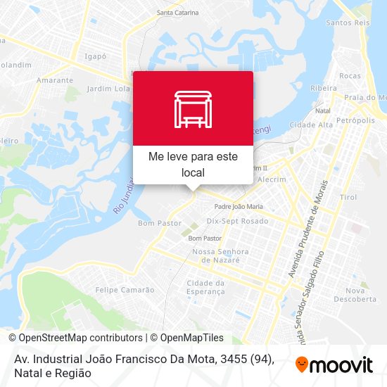 Av. Industrial João Francisco Da Mota, 3455 (94) mapa