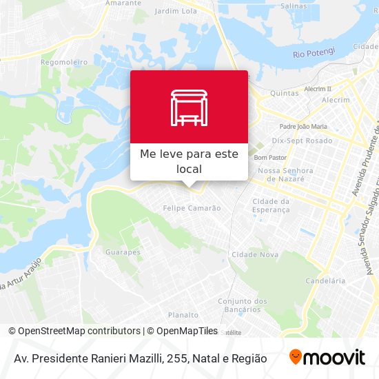 Av. Presidente Ranieri Mazilli, 255 mapa