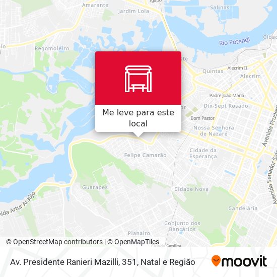 Av. Presidente Ranieri Mazilli, 351 mapa
